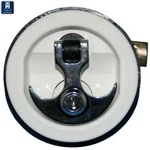 T-h Marine Anchor Handle Lock ALC-2-DP White Base Chrome Boat Cabin Md. Fixed Price $46.29.