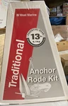 West Marine 13 Lb Traditional Anchor & Rode Kit New Sealed. Fixed Price $200.00.
