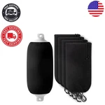 Protective And Stylish Boat Fender Covers 2-PACK Size 8"X22" In Elegant Colors. Fixed Price $55.09.