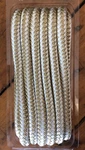 Seachoice Double Braided Boat Nylon Dock Line Rope 1/2" X 20' Gold/white 40241. Fixed Price $17.99.
