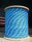 Novatech Xle Halyard Sheet Line, Dacron Sailboat Rope 7/16" 300' Blue/white. Fixed Price $323.50.