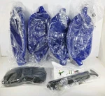 Boat Fenders Pack Ribbed Twin Eyes Bumpers 4.5" 16" Blue Open Box New. Fixed Price $32.95.