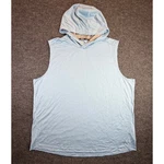 Russell Sleeveless Hoodie Mens 2XL Light Blue Dri-power 360 Training RM29224B. Fixed Price $9.09.