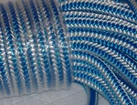 Arborist 12 Strand Polyester Climbing Rope 1/2X150 Ft Blue/white Ox. Fixed Price $129.95.