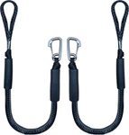 3 Bungee Line Boat Ropes For Docking Mooring Feet, Black. Fixed Price $33.74.