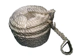 Aamstrand Anchor Line Twisted Nylon White 3/8" 100'. Fixed Price $25.00.