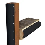 Dock Edge Premium Piling Bumper, 6' Black One End Capped. Fixed Price $79.53.
