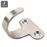 Sea-dog 671465-1 Stainless Coat Hook Small 1-1/4" (pair) Seadog. Fixed Price $12.58.