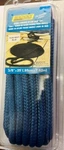 Seachoice #40331 Double Braid Nylon Dock Line Blue 3/8" X 25'. Fixed Price $12.75.