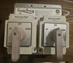 Dual Bremas Boat Lift Switch Set A1700-A CA0200034V Maintained (lock-on). Fixed Price $79.99.
