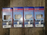 New Lot Of 4 West Marine Dock Lines 3/8" X 10' 3-STRAND Nylon W/ Red Gold Tracer. Fixed Price $60.00.