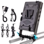 Kocackoo V-mount Lock Battery Plate Power Supply Splitter Adapter With 15MM.... Fixed Price $106.02.