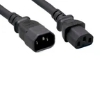 Lot Pcs Ac Power Extension Cord Cable IEC-60320 C13 To C14 18AWG 10A 250V Svt. Fixed Price $73.24.