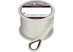 Extreme Max 3006.2075 Boattector Twisted Nylon Anchor Line/thimble 3/8X50' White. Fixed Price $43.33.