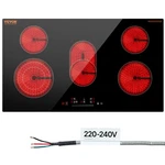 Vevor 36 Inch Built-in Electric Cooktop Radiant Ceramic 5 Burners. Fixed Price $239.99.
