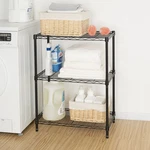 3-TIER Multipurpose Wire Shelving Rack 750LBS Load Capacity Shelf Organizer Us. Fixed Price $43.20.