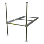 Motoalliance 8 Ft X 4 Aluminum Dock Frame Kit. Heavy Duty & Maintenance Free. Fixed Price $339.99.