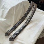 Rare Oem 1930-31 Model Ford Front Fender Brackets Stamped Steel Pair Braces. Fixed Price $208.80.