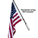 Taco Carbon Fiber Flag Pole With J-lock System 54" #FP-0125-CF54. Fixed Price $384.69.