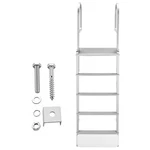 Uimoso Retractable 5-STEP Aluminum Dock Ladder With Auto-lift And Float Design. Fixed Price $159.99.