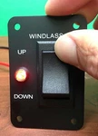 Pactrade Marine Boat Anchor Windlass Winch Switch Aluminum Plate 2 Way Led Light. Fixed Price $19.95.