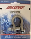 Seasense Hot Dipped Galvanized 5/16" Anchor Shackle P/n 50074612. Fixed Price $24.98.
