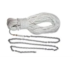 Lewmar 10' 1/4" G4 Chain W/150' 1/2" Rope 69000332. Fixed Price $290.99.