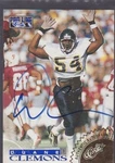 1996 Pro Line Football Autograph Duane Clemons *52877. Fixed Price $6.00.