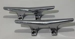 Pair 8" Attwood Hollow Base Chrome Plated Zamak Boat Cleat 6246-3. Fixed Price $39.99.