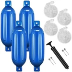 Ribbed Pvc Boat Fender Vinyl Bumper Marine Dock Shield Protection 6.5"X24". Fixed Price $49.99.