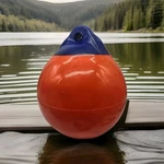 1 Boat Fender Ball Round Anchor Buoy, Dock Bumper Inflatable Vinyl Shield. Fixed Price $37.80.