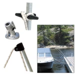 Dock Edge Premium Mooring Whips 2PC 12FT 5,000 Lbs Up To 23FT DE3400F. Fixed Price $492.19.