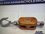 A2-11 Sea Link Abel Single Sheave Block W/ Fixed Hook 1800 SL101B-6H Free Ship. Fixed Price $41.50.
