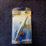 One (1), 4.5 Inch Bass Pro Shops, Outdoor World Marine, Zamak Cleat, New. Fixed Price $6.99.