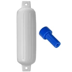 Polyform G-4 Twin Eye Fender 6.5" X 22" White W/air Adapter. Fixed Price $47.75.