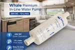 Whale Premium GP1394 In-line Water Pump 24V Dc 13L/MIN Caravan Boat Marine Quiet. Fixed Price $50.60.