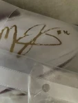 Ex-patriots Qb Mac Jones Autographed Cleat. Fixed Price $65.00.