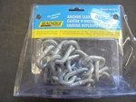 Seachoice Galvanized Anchor Lead Chain W/ Shackles, 44121 1/4" X 4' 5/16". Fixed Price $9.50.