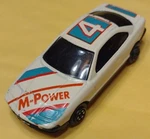 Vintage Yat Ming No. 804 Bmw 850I Off White 1:64 Scale Diecast M-power Graphic. Fixed Price $7.99.
