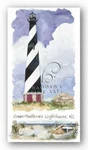 Hatteras Lighthouse Kim Attwooll Landscape Art Print 6.5X12. Fixed Price $8.39.