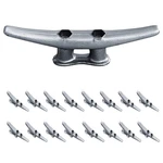 Simplified Living Dock Cleats Rough Cast Hot Dipped Galvanized Iron 4 8 16. Fixed Price $65.24.