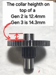 Lewmar Proseries Or Profish Gen 3 Compound Gear Kit 66000760. Fixed Price $95.00.