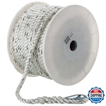 Seachoice Boat Anchor Line Rope 3-STRAND Twisted Nylon White/blue 1/2 In. X 150. Fixed Price $163.07.
