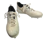 Milwaukee Brewers #80 Game Used New Balance Baseball Cleats White Size 12.5. Fixed Price $92.62.