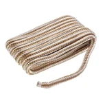 Seachoice Double-braided Dock Line Gold/white 1/2" X 20' #40241. Fixed Price $16.00.