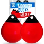 Set Of Pack 15" X 20" Inflatable Vinyl Round Boat Fenders Bumpers Mooring B.... Fixed Price $151.27.