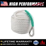 1/2"X200' Twisted Three Strand Nylon Anchor Rope Sailboat Line W/ Thimble. Fixed Price $43.99.