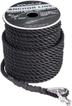 Made Nylon Strand Anchor/rigging Line Rope 3/8 Inch 100FT 150FT Blac.... Fixed Price $58.17.