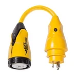 Marinco Afi P30-504 Eel Pigtail Adapter, 30A To 50A 125/250V Female. Fixed Price $209.01.