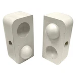 Dockushion 2" Large Gray Polyurethane Bumper End Caps, Pieces. Fixed Price $45.15.